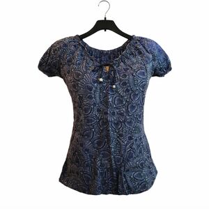 Koi Black Scrub Nursing Medical Work Sz XS